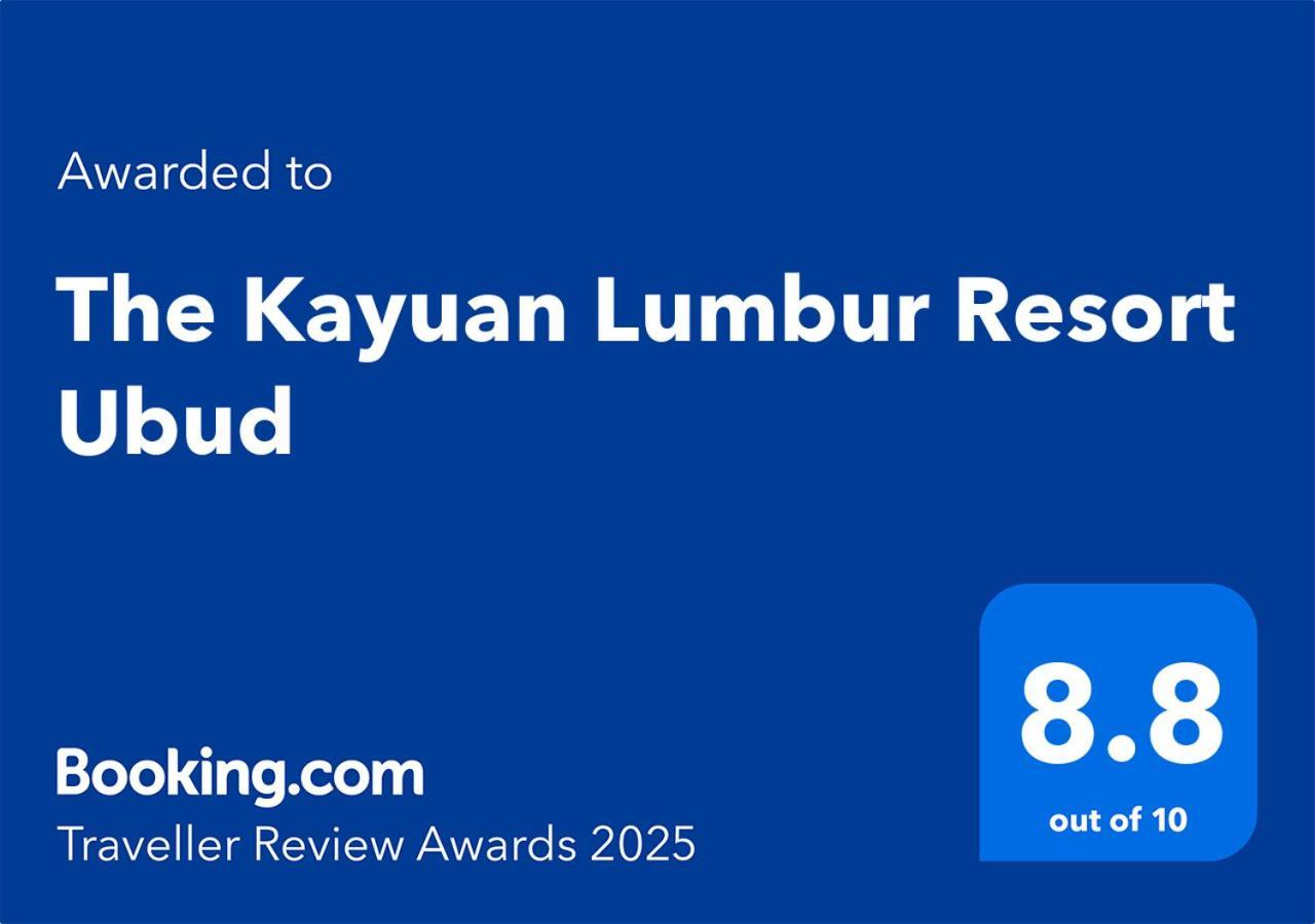 The Kayuan Lumbur Resort Ubud Exterior foto